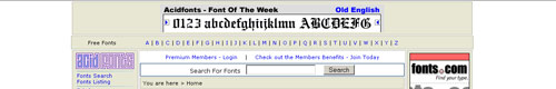 acidfonts