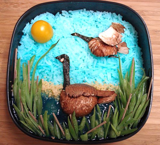 Thou shall play with your food!  Creative Food Art