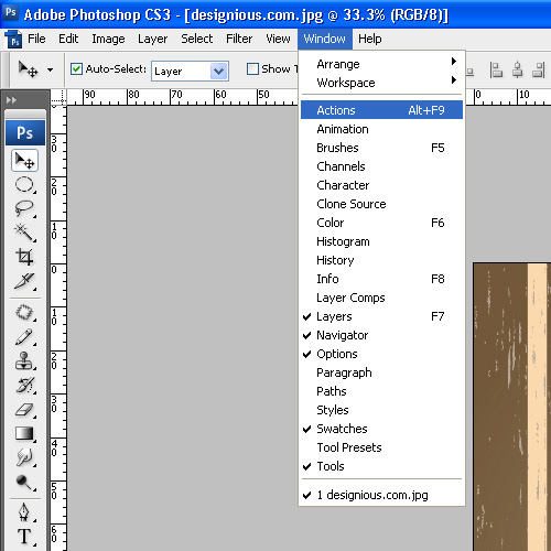How to create a droplet in Photoshop
