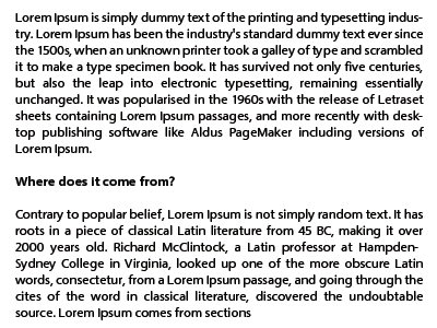 Typography Commandments