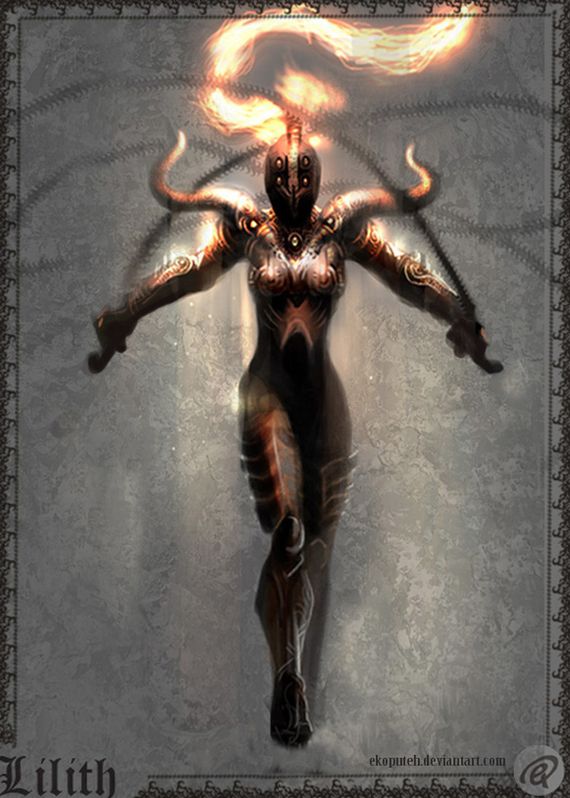HELL_KNIGHT_Lilith_by_ekoputeh