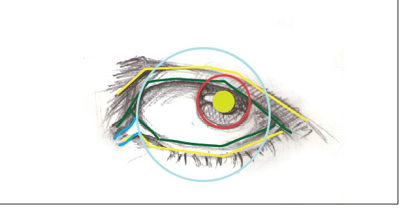 Drawing vector portraits Part 2: The eyes