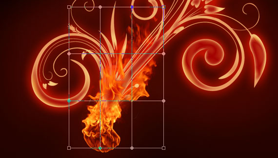 How to create a burning flower 17