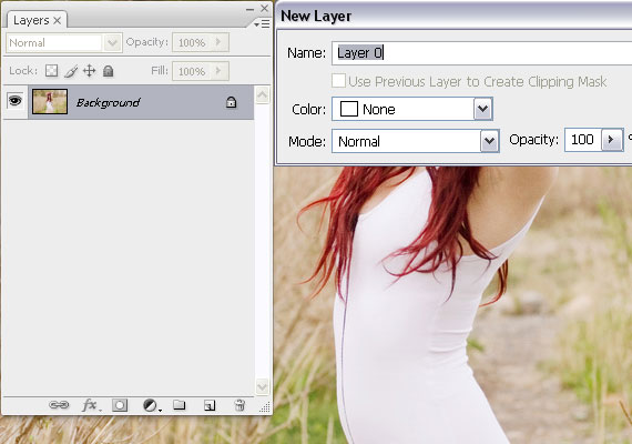 2 glamour scene in Photoshop