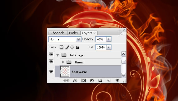 How to create a burning flower 26