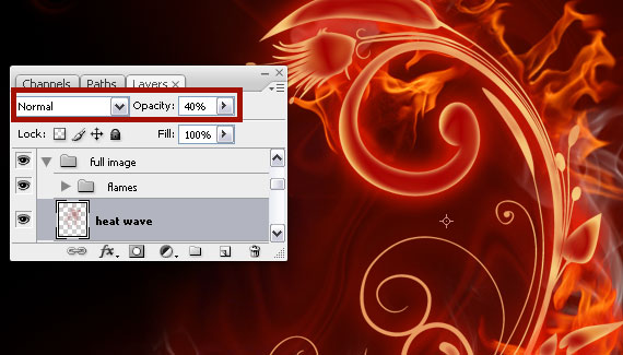 How to create a burning flower 27