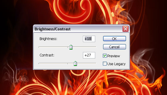 How to create a burning flower 30