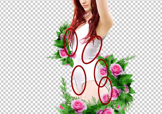 34 glamour scene in Photoshop