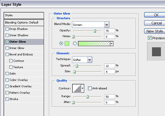 37 glamour scene in Photoshop