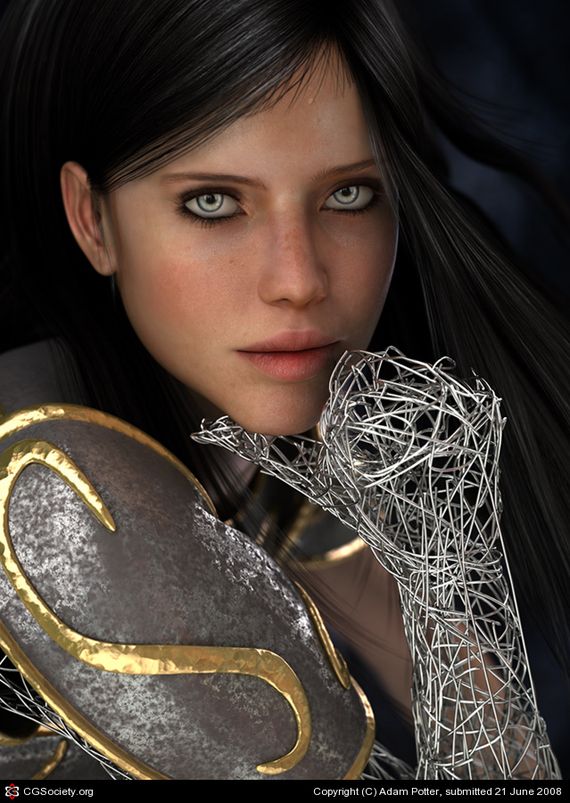 3d-woman-with-wire-hand