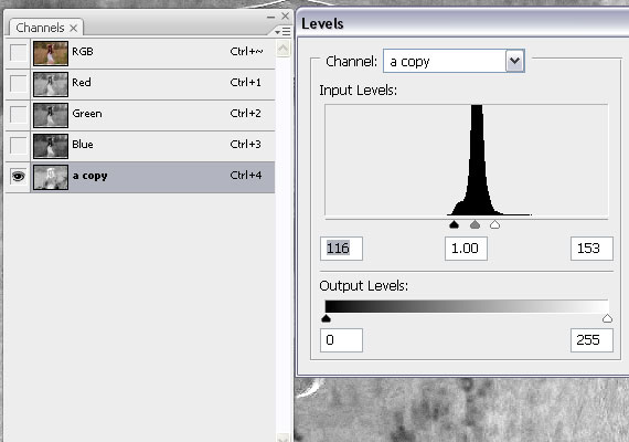 4 glamour scene in Photoshop