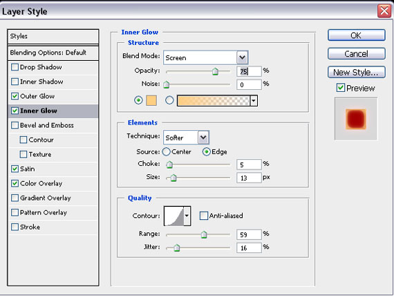 How to create a burning flower 5