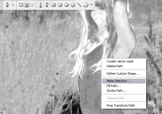 5 glamour scene in Photoshop
