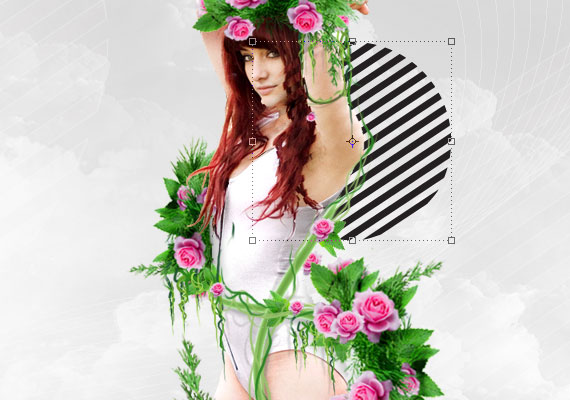 60 glamour scene in Photoshop