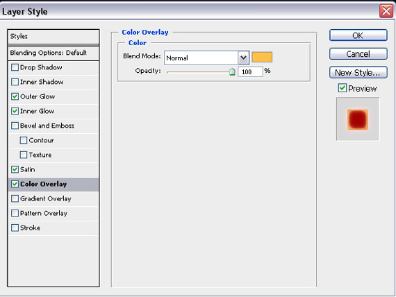 How to create a burning flower 7