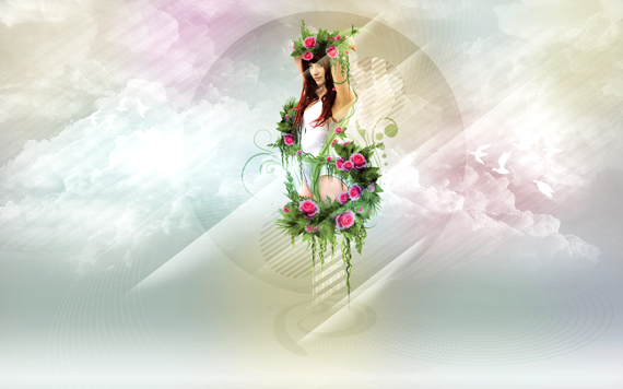 100% Non-destructive manipulation: Create a glamour scene in Photoshop