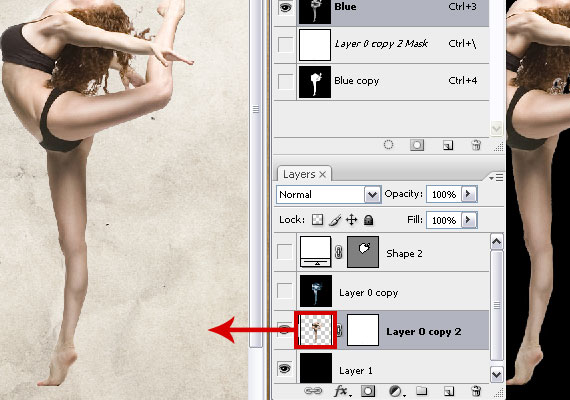 create a dynamic nature poster step 18