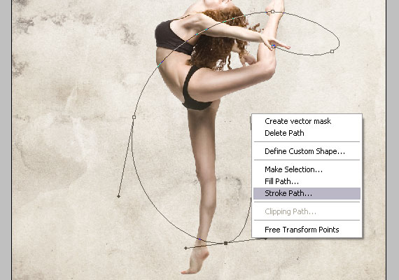 create a dynamic nature poster step 20