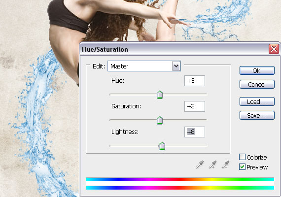 create a dynamic nature poster step 27