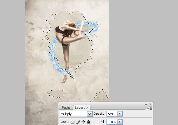 create a dynamic nature poster step 29