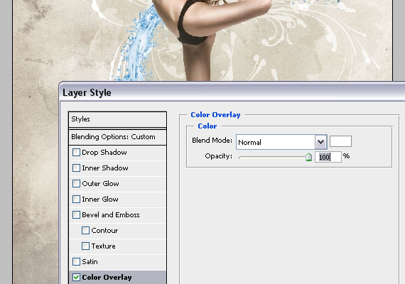 create a dynamic nature poster step 33