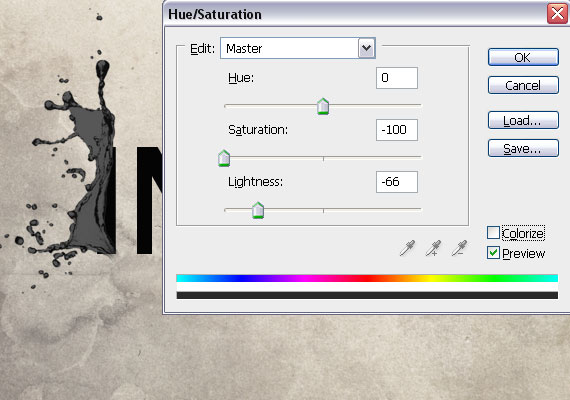 create a dynamic nature poster step 40