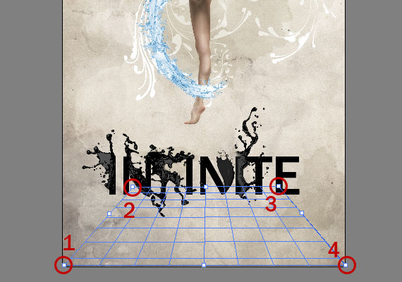 create a dynamic nature poster step 45