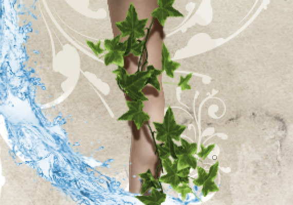 create a dynamic nature poster step 54