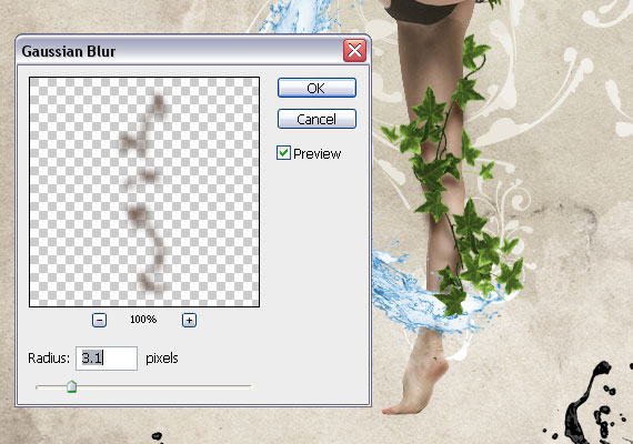 create a dynamic nature poster step 55
