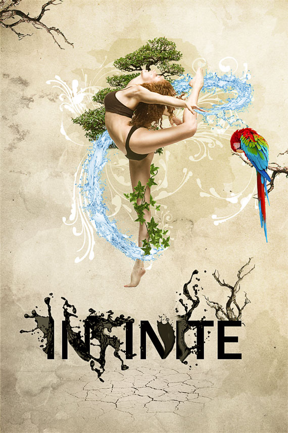 How to create a dynamic nature poster in Photoshop