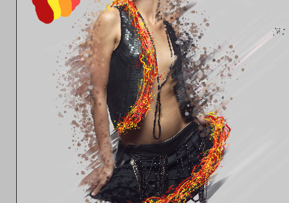 a Ying Yang Inspired Poster 24