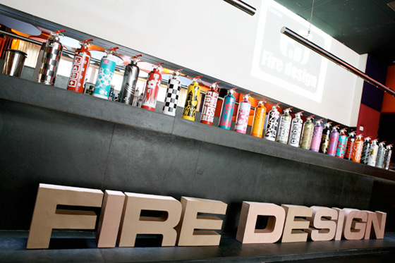 Stylish Fire Extinguisher Design 3