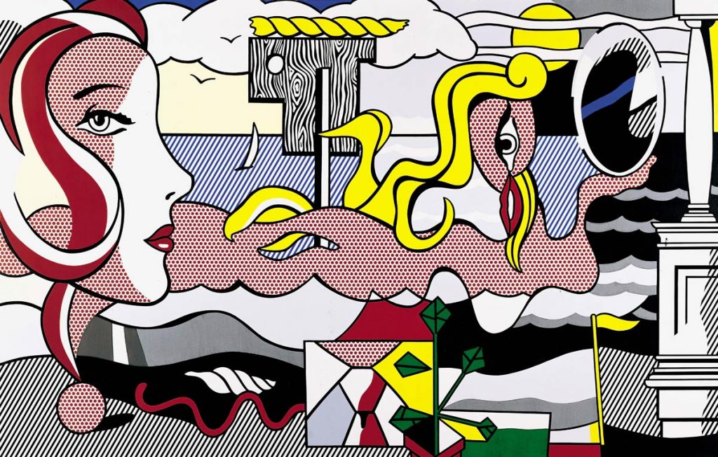 Figures in Landscape - Roy Lichtenstein