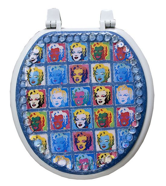 pop art design - Toliet Seat
