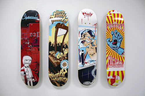 Design on Wheels – 100+ Seriously Awesome Skateboard Prints