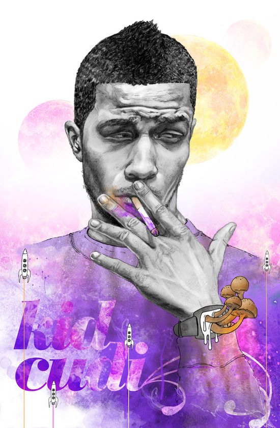 Kid Cudi Mixed Media