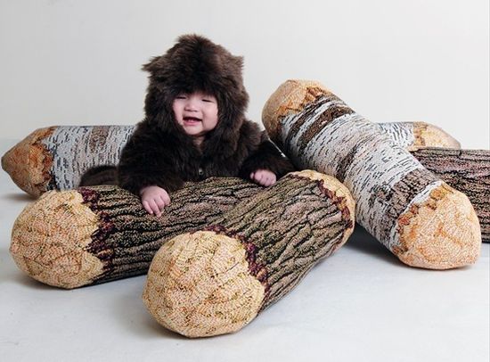 log-pillow