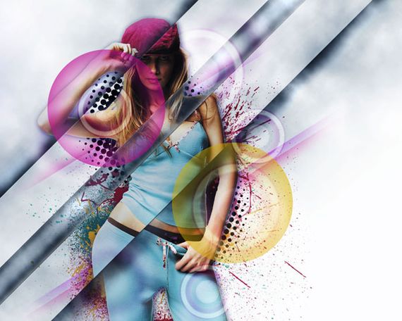 stylish photo manipulation