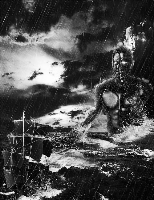 dramatic storm scene photoshop tutorial