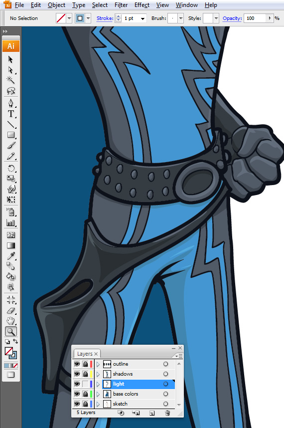 a picture showing the process