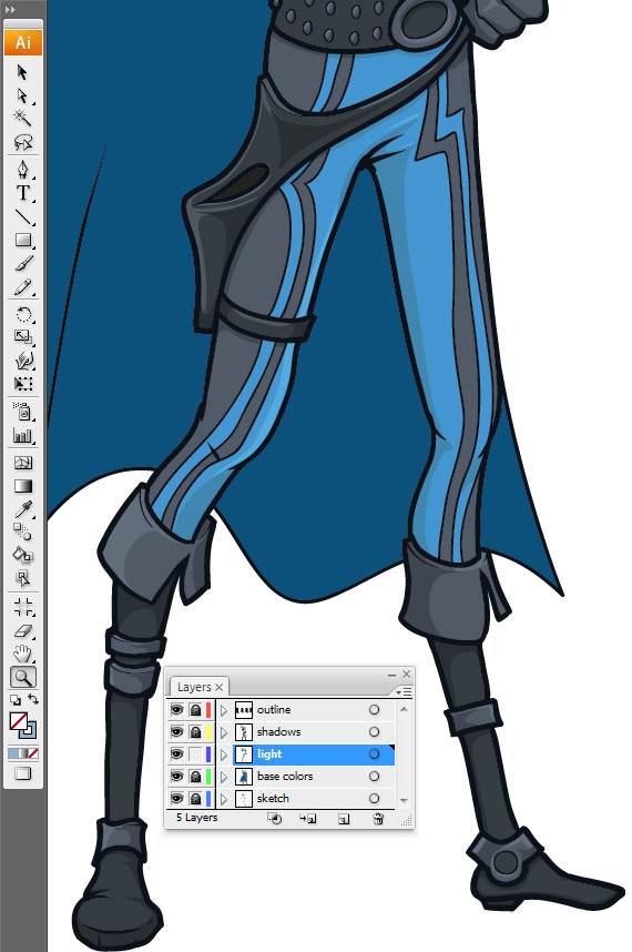 how to draw a supervillain 