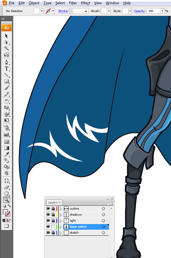 how to draw a supervillain 