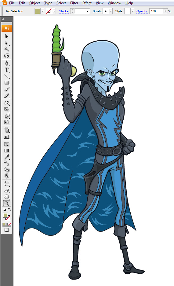 how to draw a super villain -31