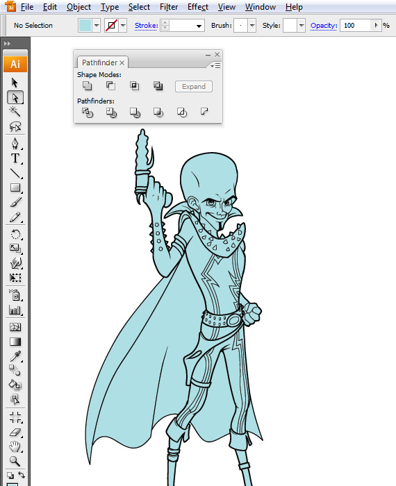 drawing megamind