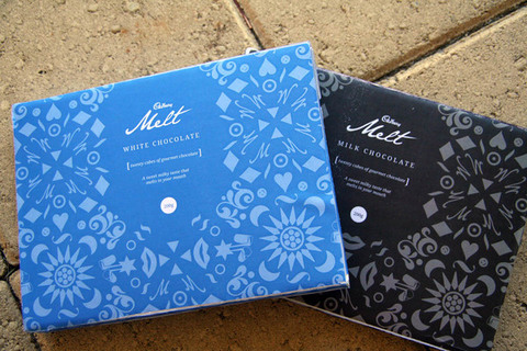 White Chocolates Package Design