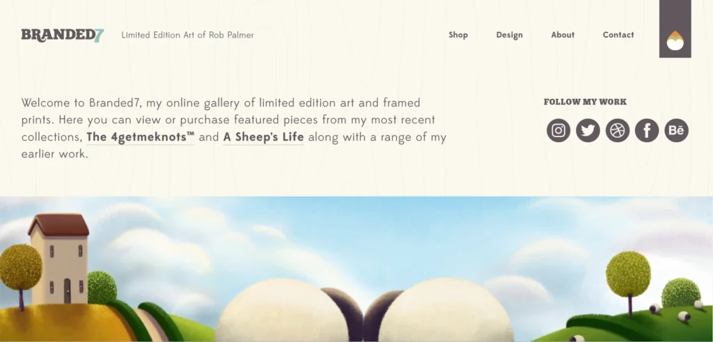 Branded07-Cartoonish-Website-Design website homepage