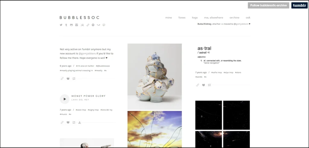 Bubblessoc-Cartoonish-Website-Design homepage of the website