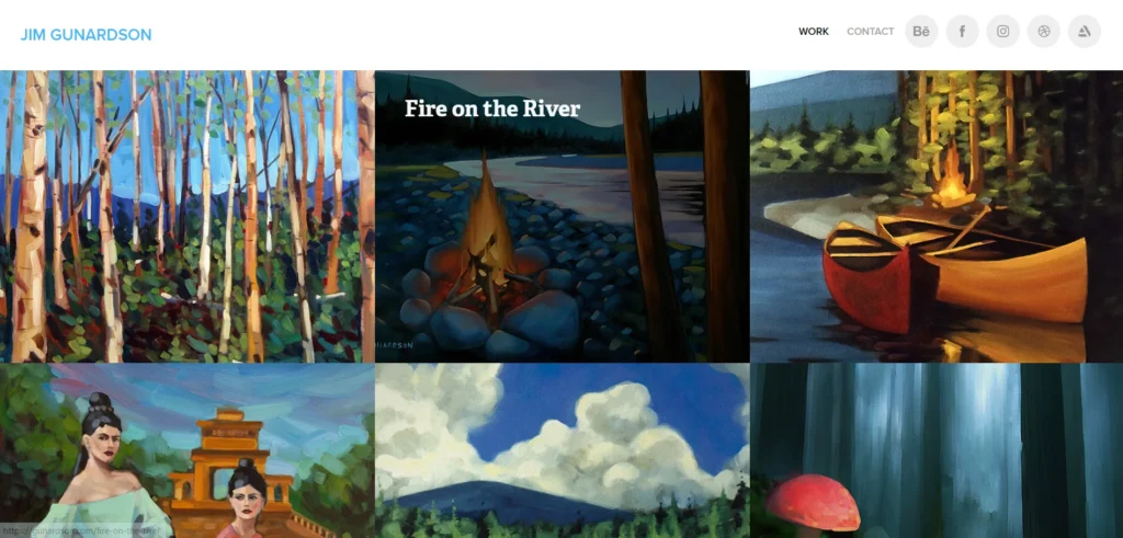 Visual-Elixir-Cartoonish-Website-Design Animated website homepage