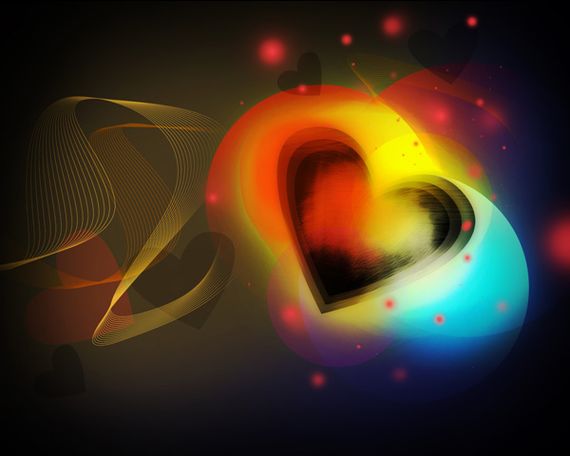 valentines day illustration in photoshop2