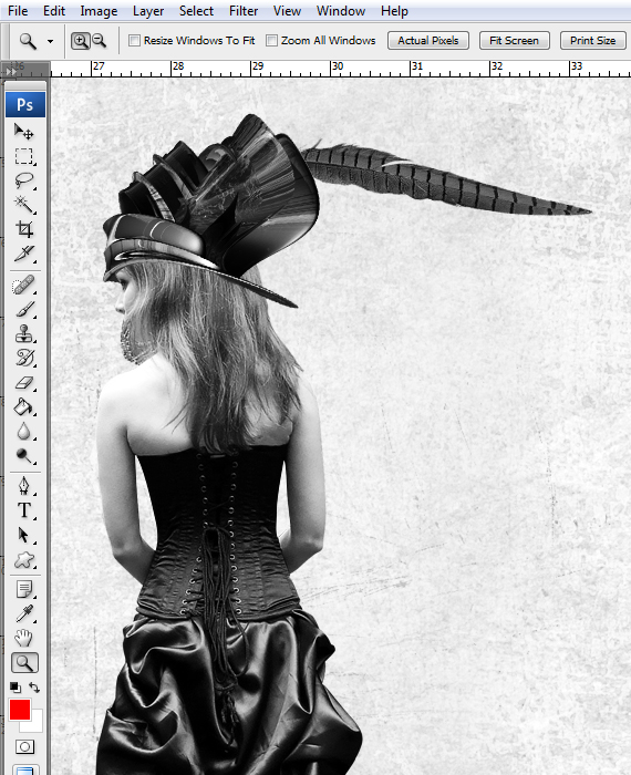 Wallpaper Design in Photoshop step 27